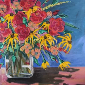 A Glass Vase